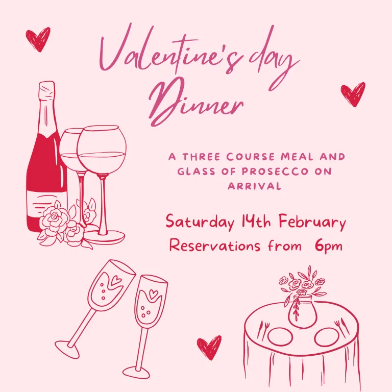 Valentines Dinner at Draycote Hotel